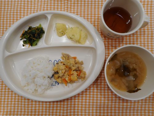 9月２０日の給食(^^)v