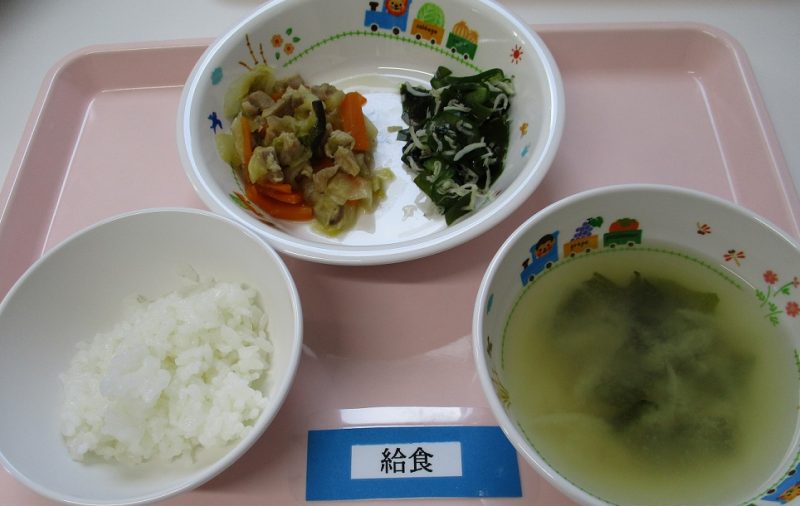 4月18日（水）のお給食