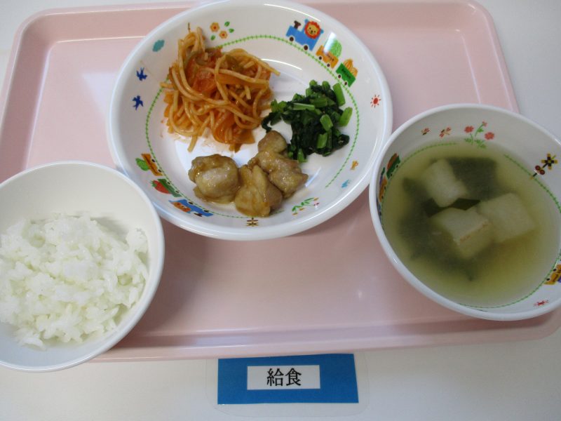 ８月21日（火）お給食