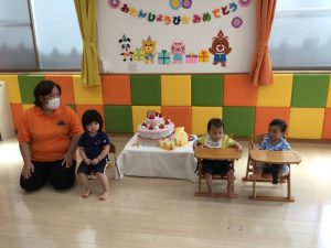 5月生まれの誕生日会🎂