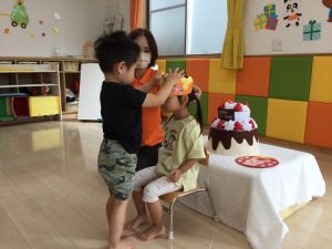 誕生日会✨とカリキュラムの様子