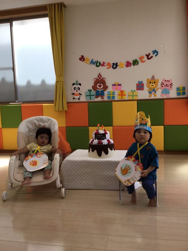 🎂７月生まれのお友だち、おめでとう✨