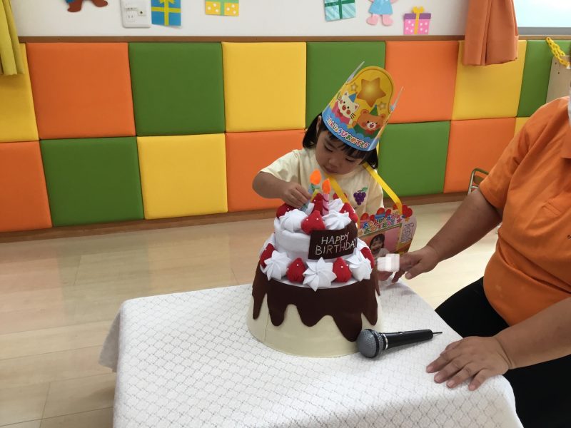 🎂お誕生日　おめでとう🎉～９月のお誕生日会～