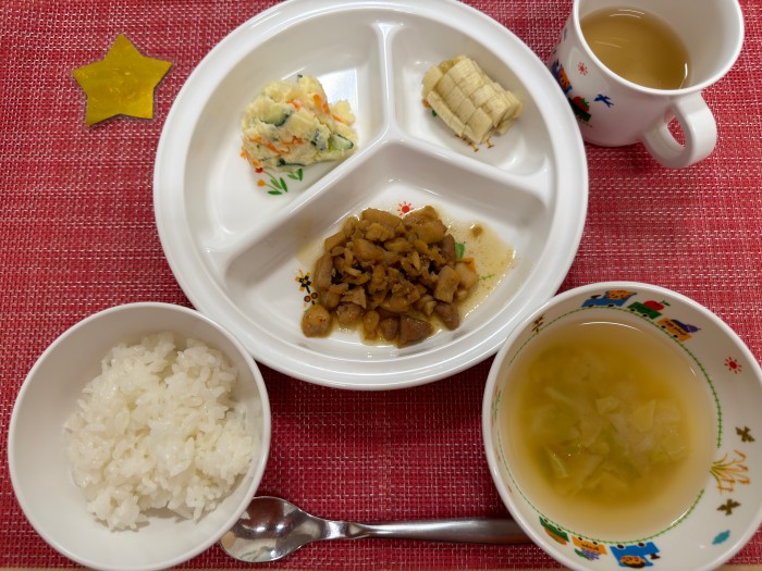 【6月11日㈭の給食・おやつ】