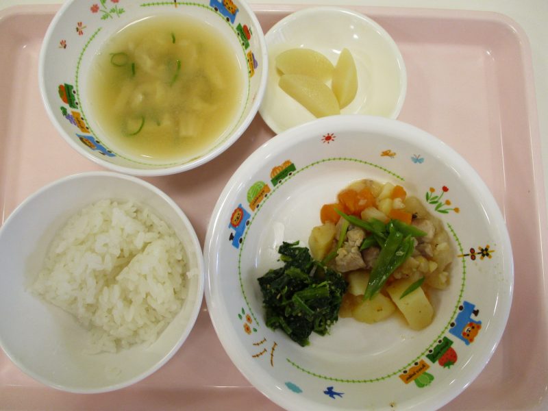 本日のお給食