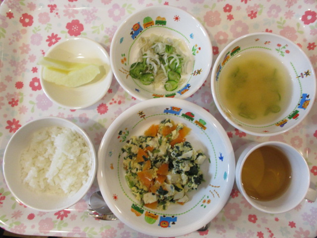 本日のお給食