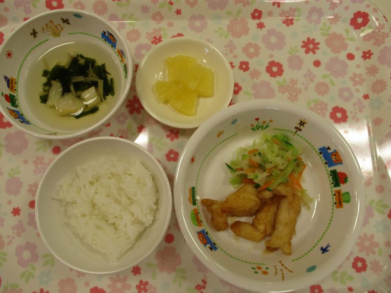 本日のお給食
