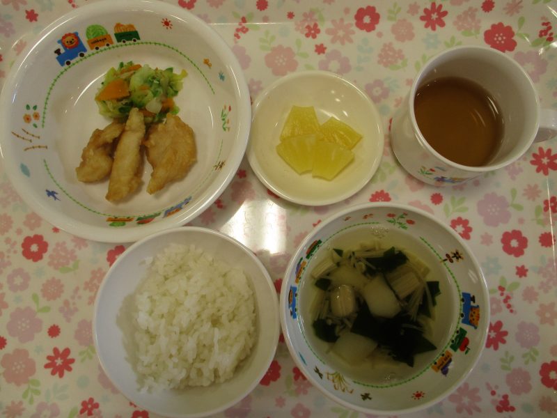 本日のお給食