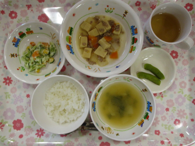 本日のお給食