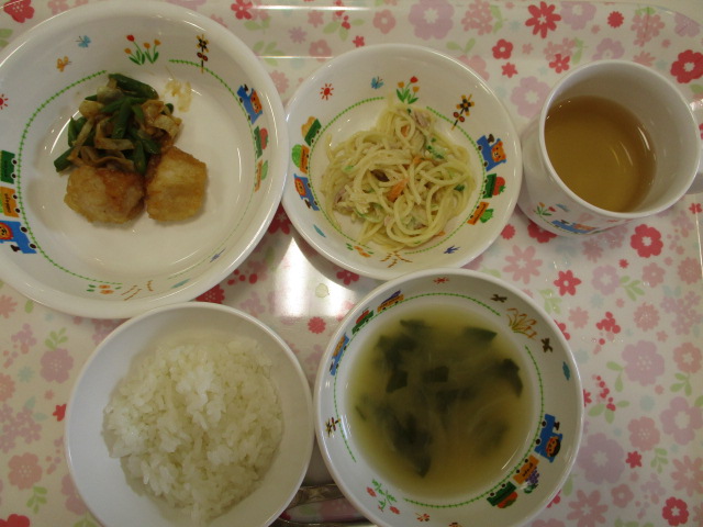 本日のお給食