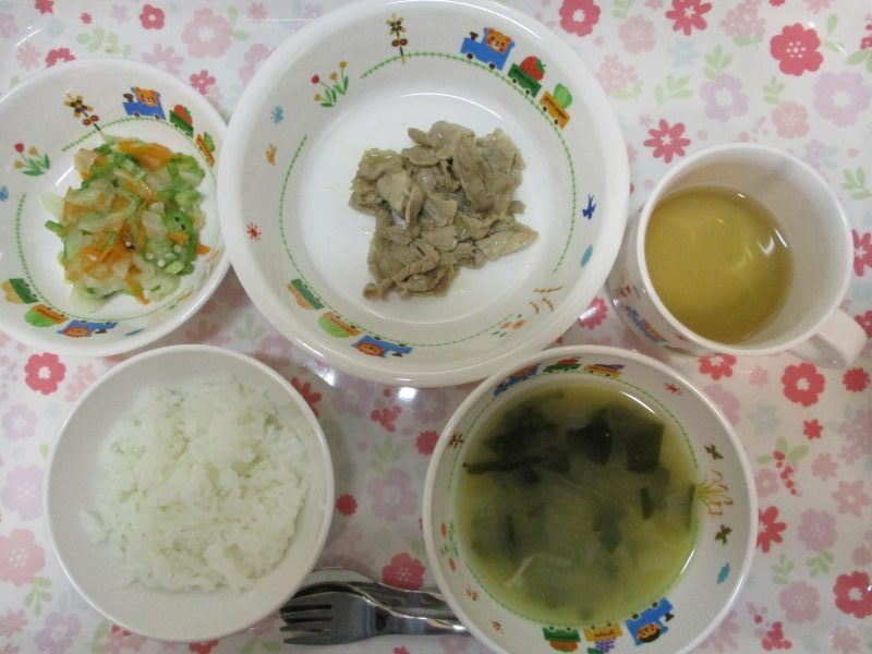 本日のお給食