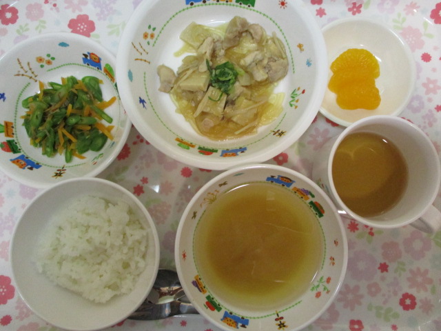 本日のお給食