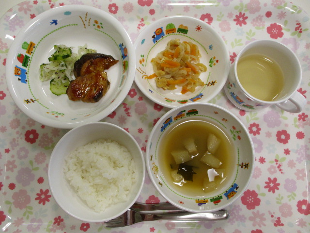 本日のお給食