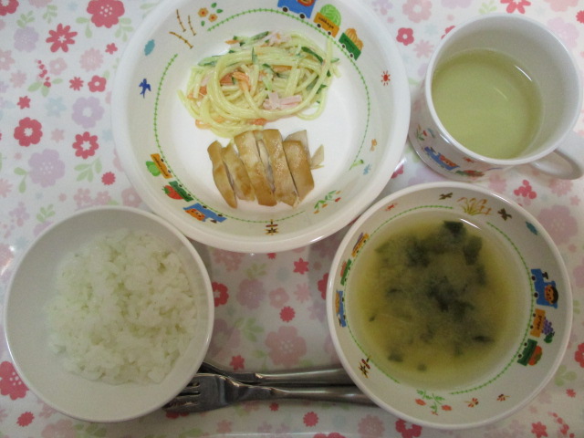 本日のお給食
