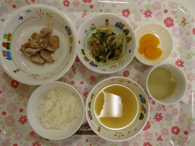 本日のお給食