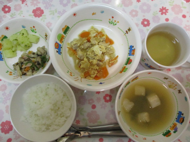 本日のお給食