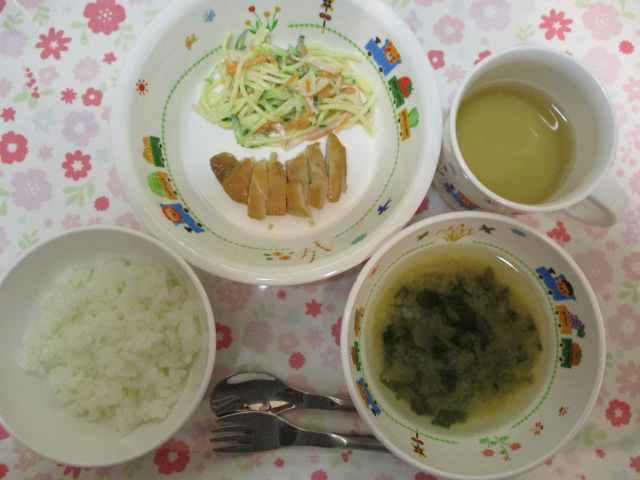 本日のお給食