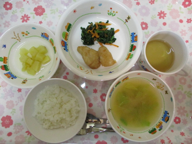 本日のお給食