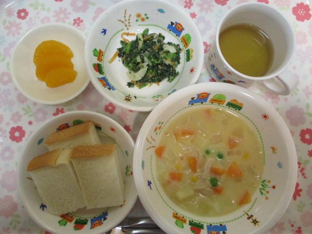 本日のお給食