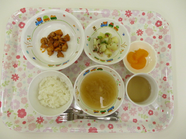 本日のお給食