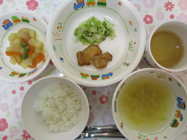 本日のお給食