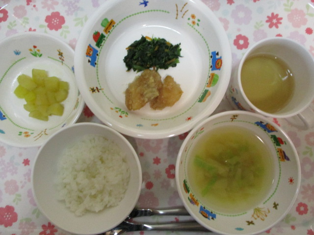 本日のお給食