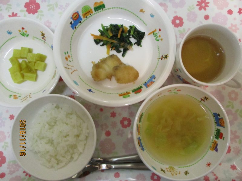 本日のお給食