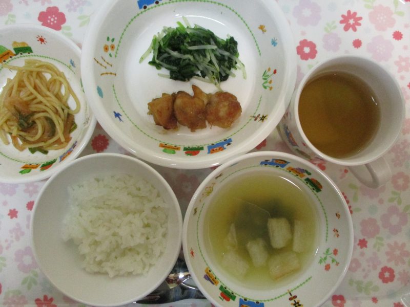 本日のお給食