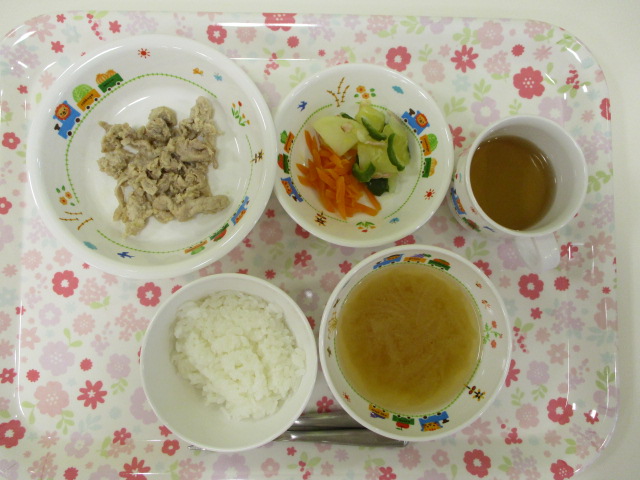 本日のお給食