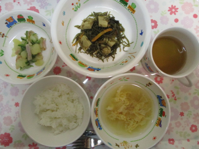 本日のお給食