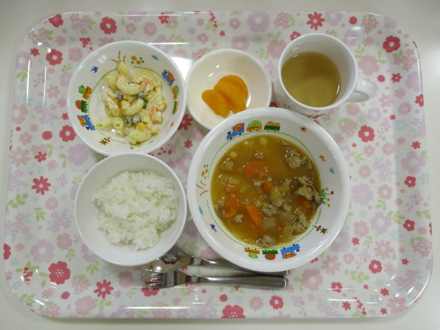 本日のお給食