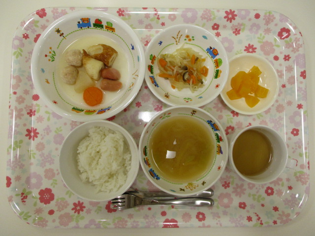 本日のお給食