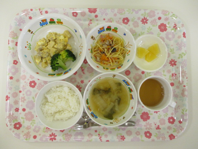 本日のお給食