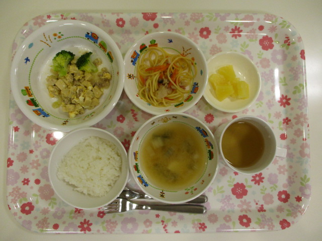 本日のお給食