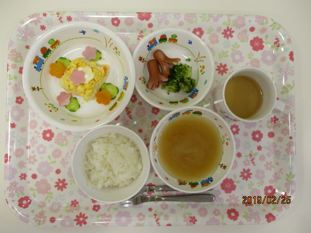 本日のお給食