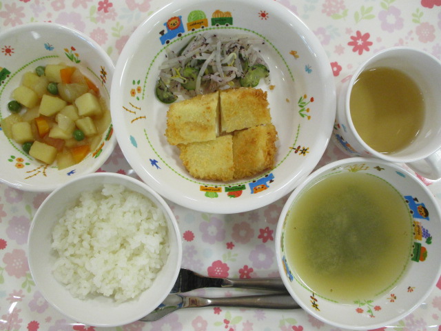 本日のお給食