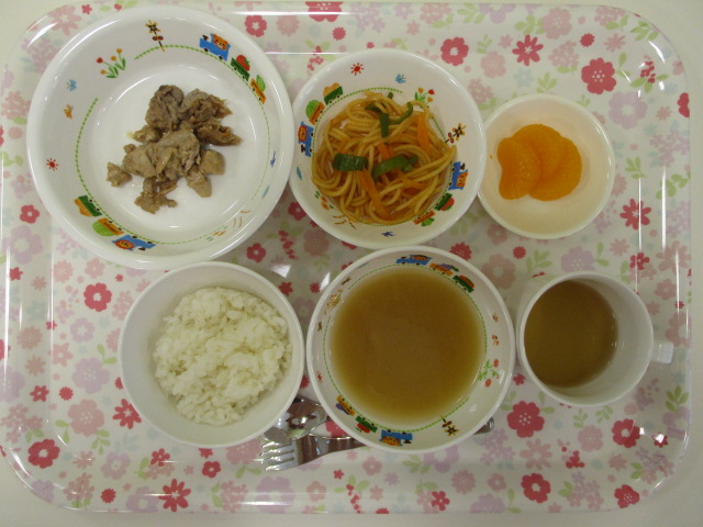 本日のお給食