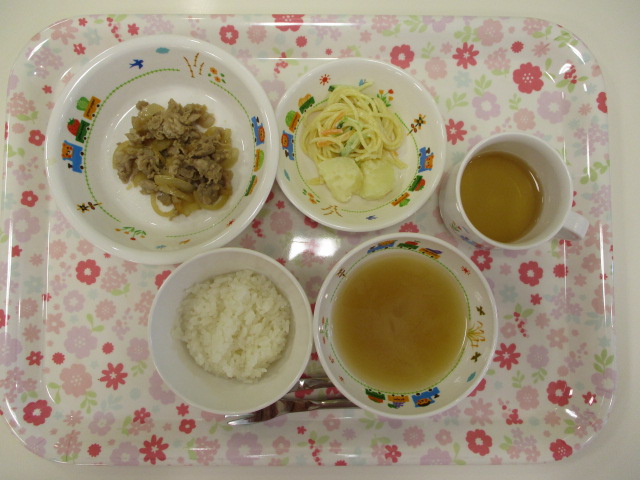 本日のお給食
