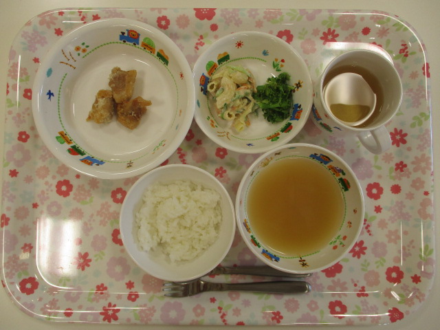 本日のお給食
