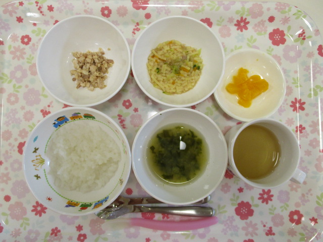 本日のお給食