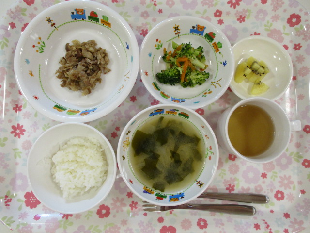 本日のお給食