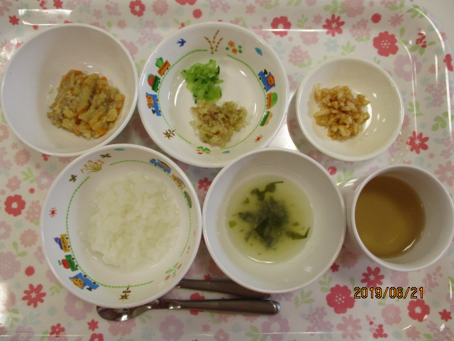 本日のお給食