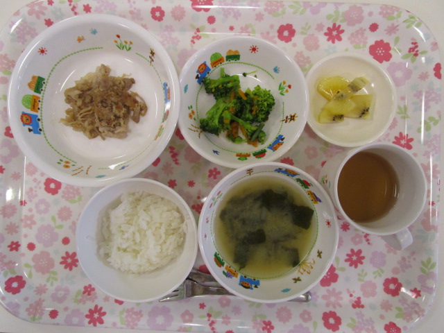 本日のお給食