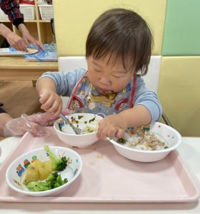 🍴食事の様子🍚