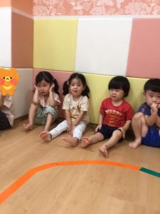 体操🤸　2歳児(りんご組)