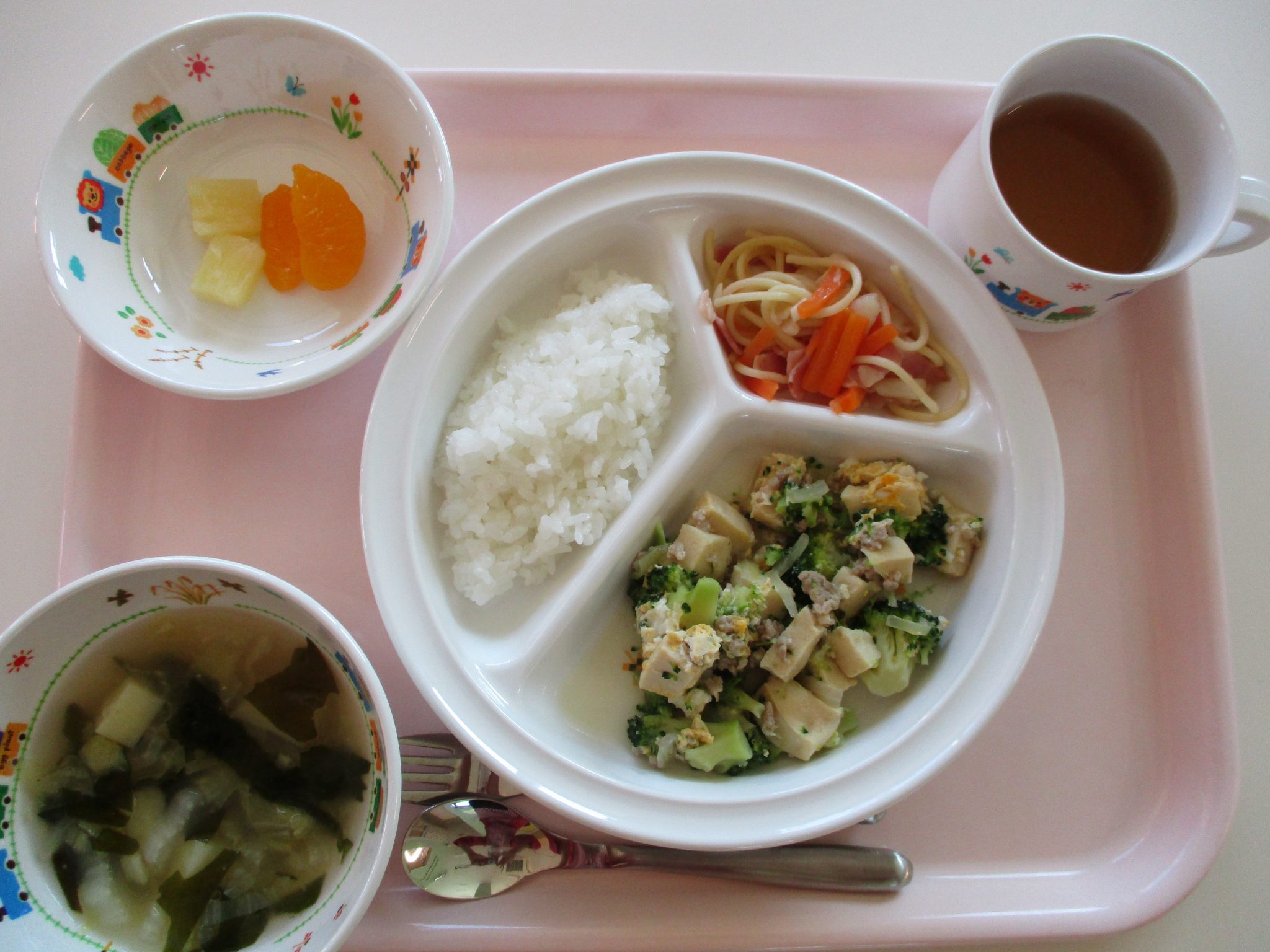 本日のお給食