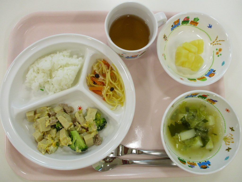 本日のお給食