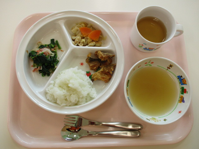 本日のお給食