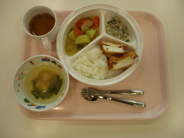 本日のお給食