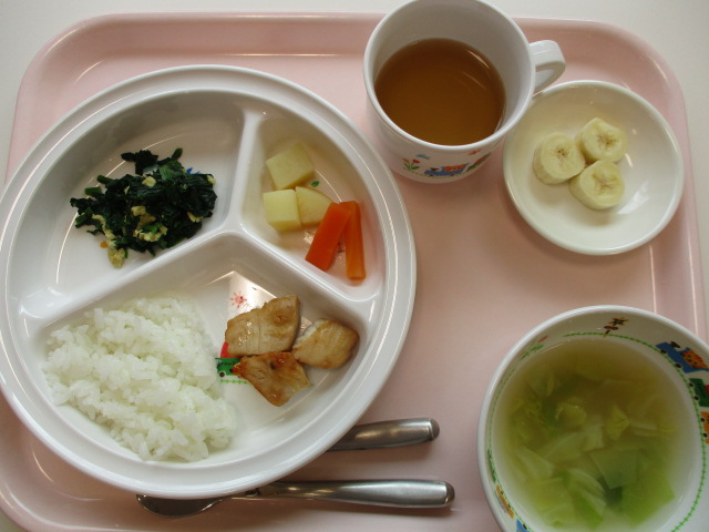 本日のお給食